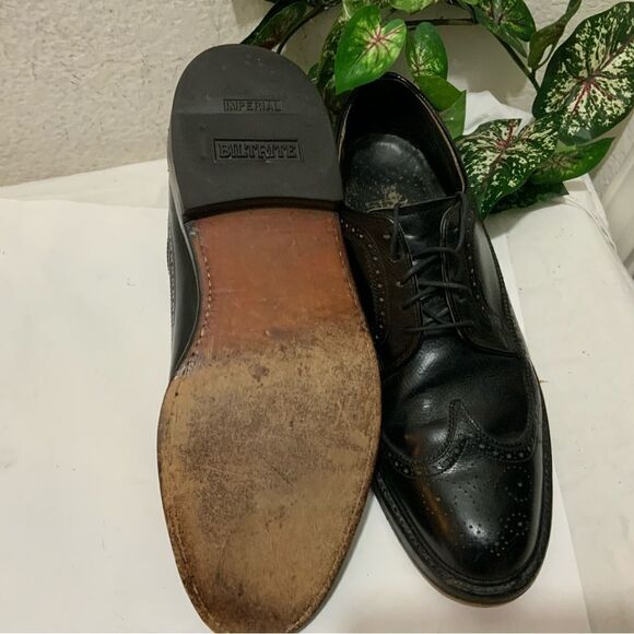 EXECUTIVE IMPERIAL By Mason Vintage Wingtip Shoes size 9D main image 12